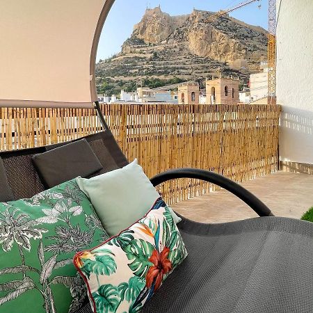 La Terraza. Vistas Al Castillo A 1 Min. De La Playa Alicante Ngoại thất bức ảnh