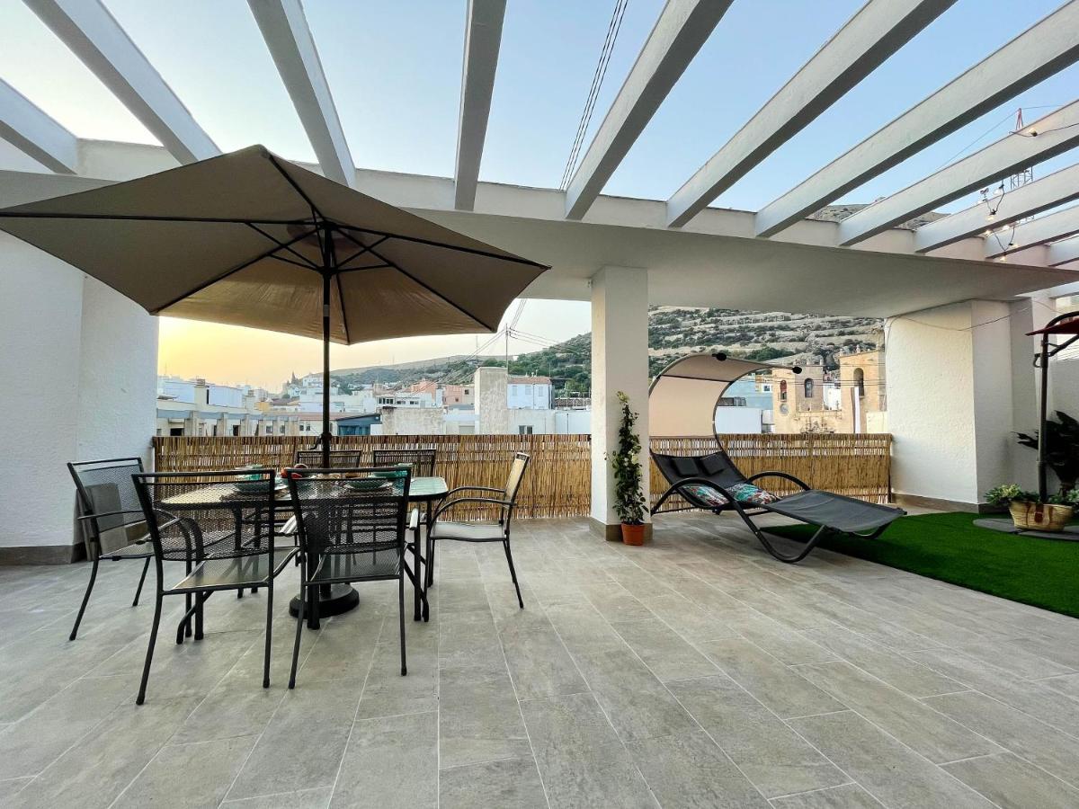 La Terraza. Vistas Al Castillo A 1 Min. De La Playa Alicante Ngoại thất bức ảnh