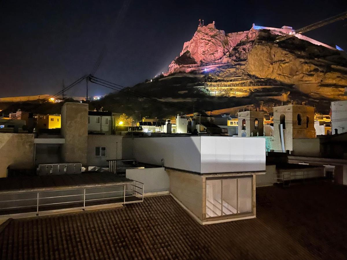 La Terraza. Vistas Al Castillo A 1 Min. De La Playa Alicante Ngoại thất bức ảnh